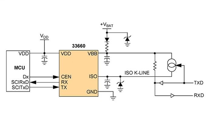 MC33660 Simplified Application Drawing