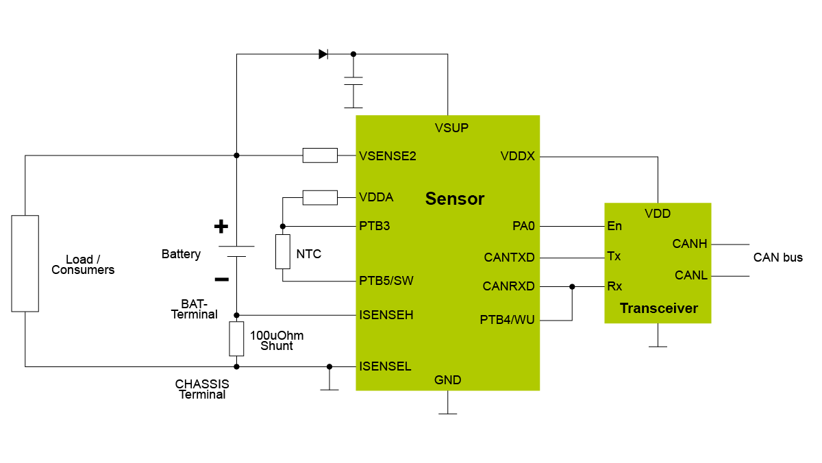 RD9Z1-638-12V CAN Block Diagram