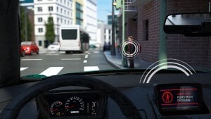 V2X technology warns drivers of traffic hazards