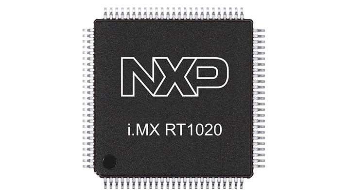 i.MX RT crossover MCU in 100 LQFP package