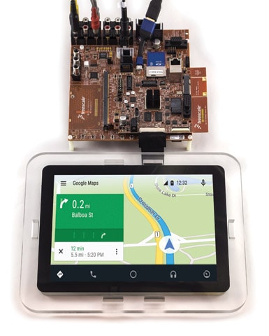 Development System for Android Auto using i.MX 6 SABRE