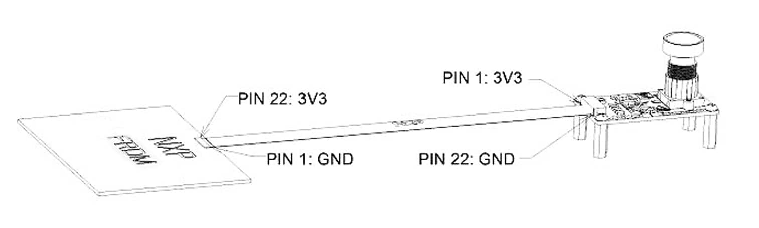 Connect the Other end of the FPC to the FRDM-IMX8MPLUS