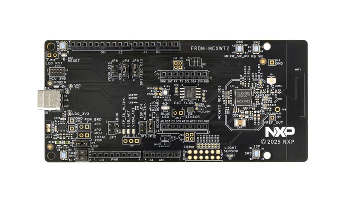 MCX W72无线MCU的FRDM开发板| NXP 半导体