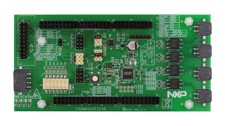 具有SPI和TPL通信功能的MC33665A评估板