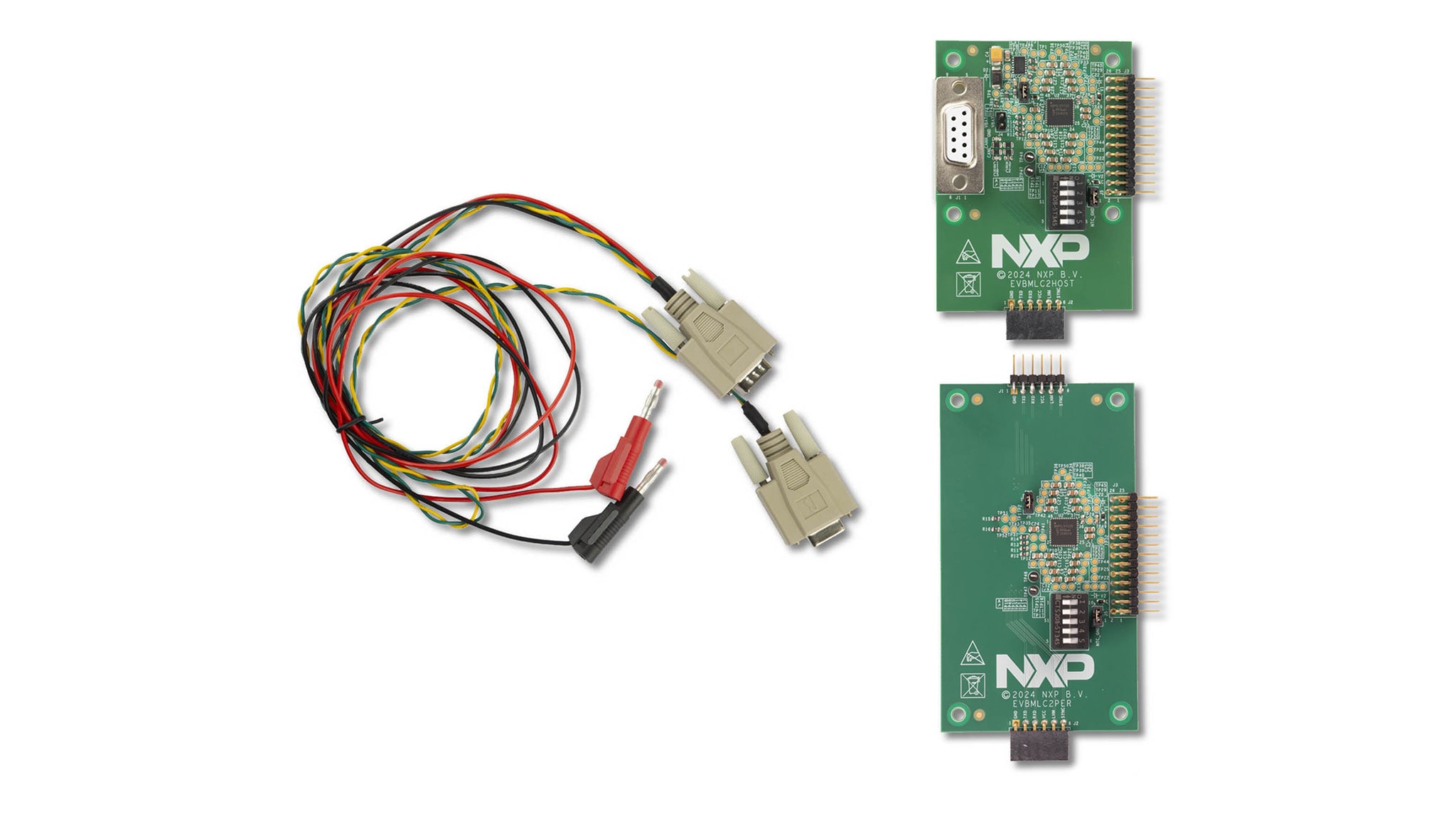 Figure 2. Kit Expanded by Adding One EVBMLC2PER to the EVBMLC2HOST
