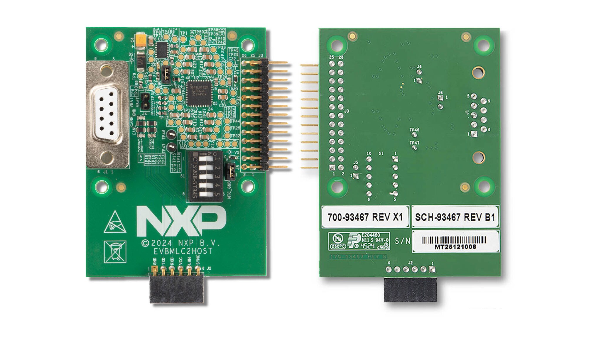 Figure 5. Host EVB (EVBMLC2HOST)