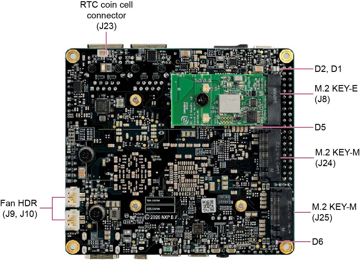 Figure 2: FRDM-IMX95-PRO Board Diagram (Bottom)
