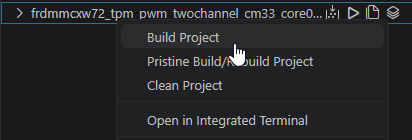 Getting Started with FRDM-MCXW72 Step 4.16