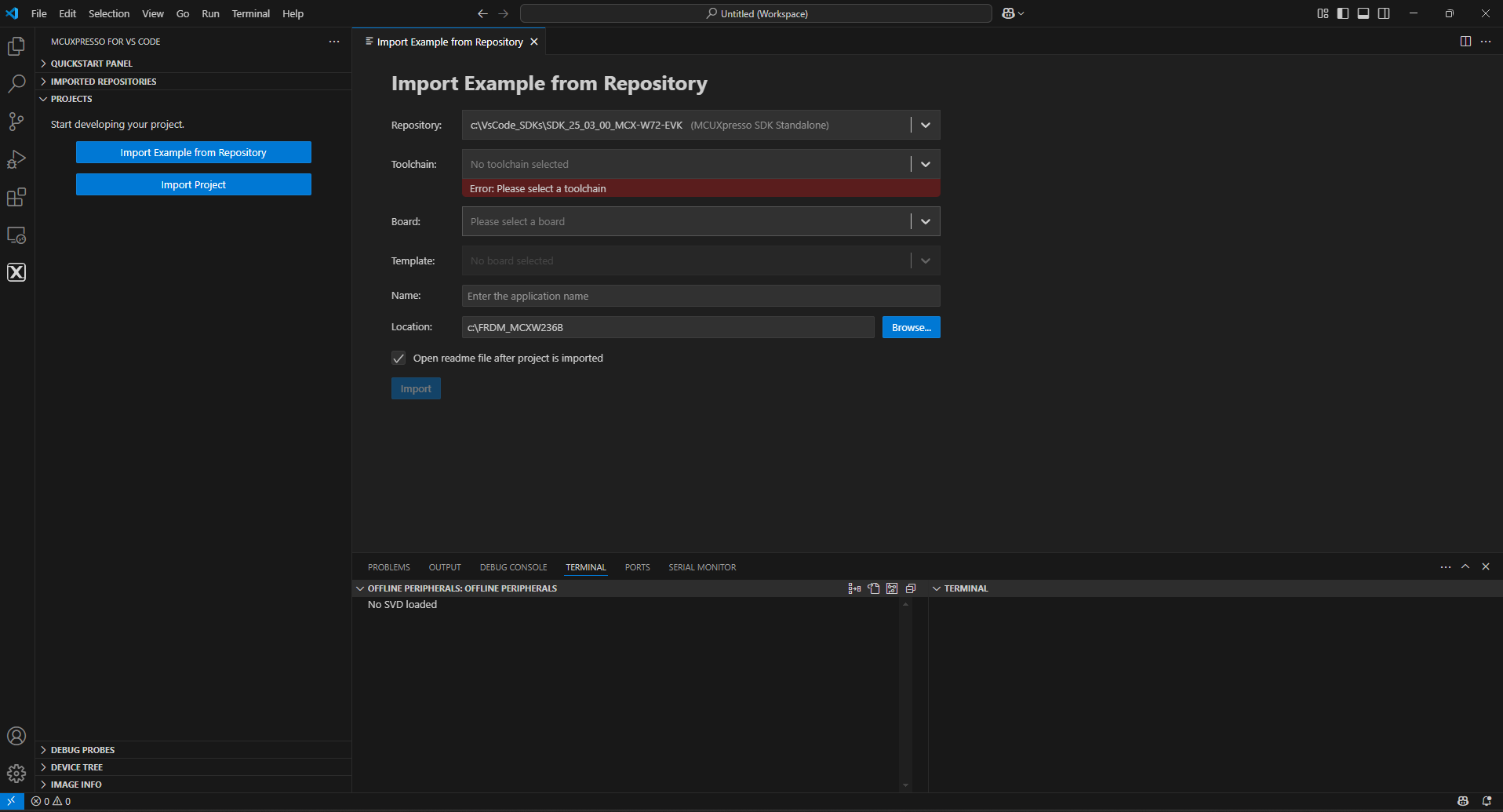 Getting Started with FRDM-MCXW23