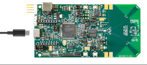 Getting Started with MCXW72-LOC - Plug in the Board - Plug in the Board