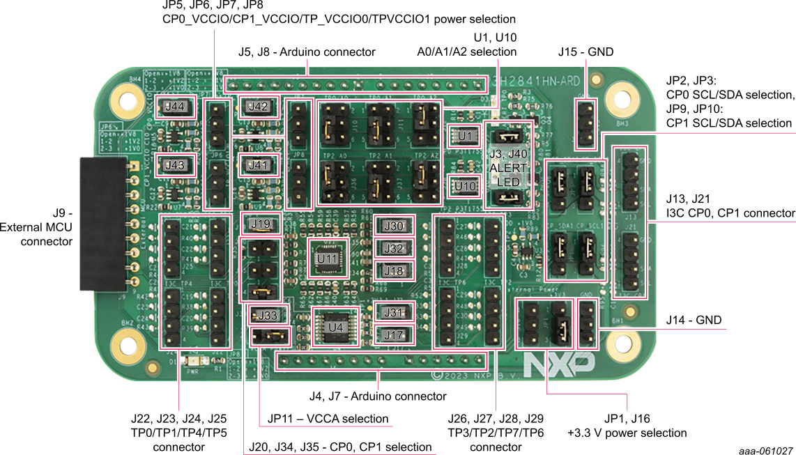 Figure 2 P3H2840HN-ARD Evaluation Board