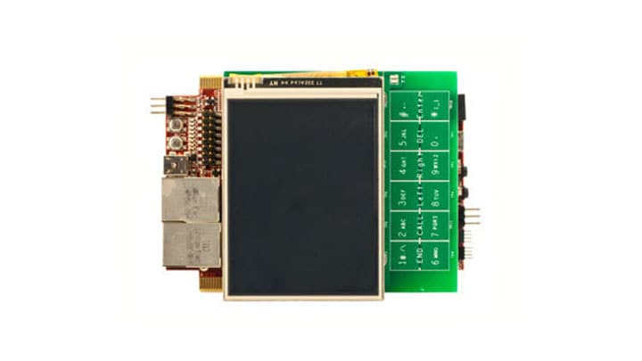 LCD Display Module for the TWR-MPC830x Module