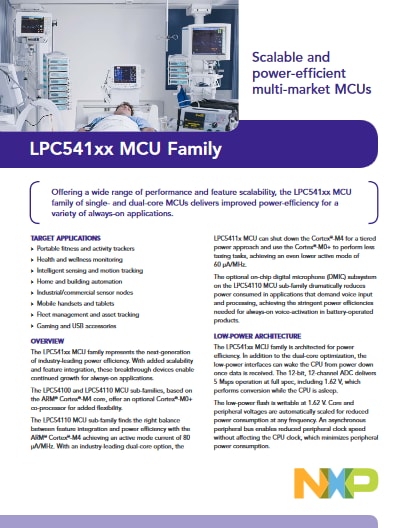 LPC541xx MCU系列