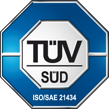 经TÜV认证，符合ISO/SAE 21434标准