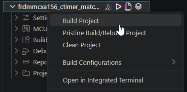 MCUX VS Code: Modify SDK - Step 19