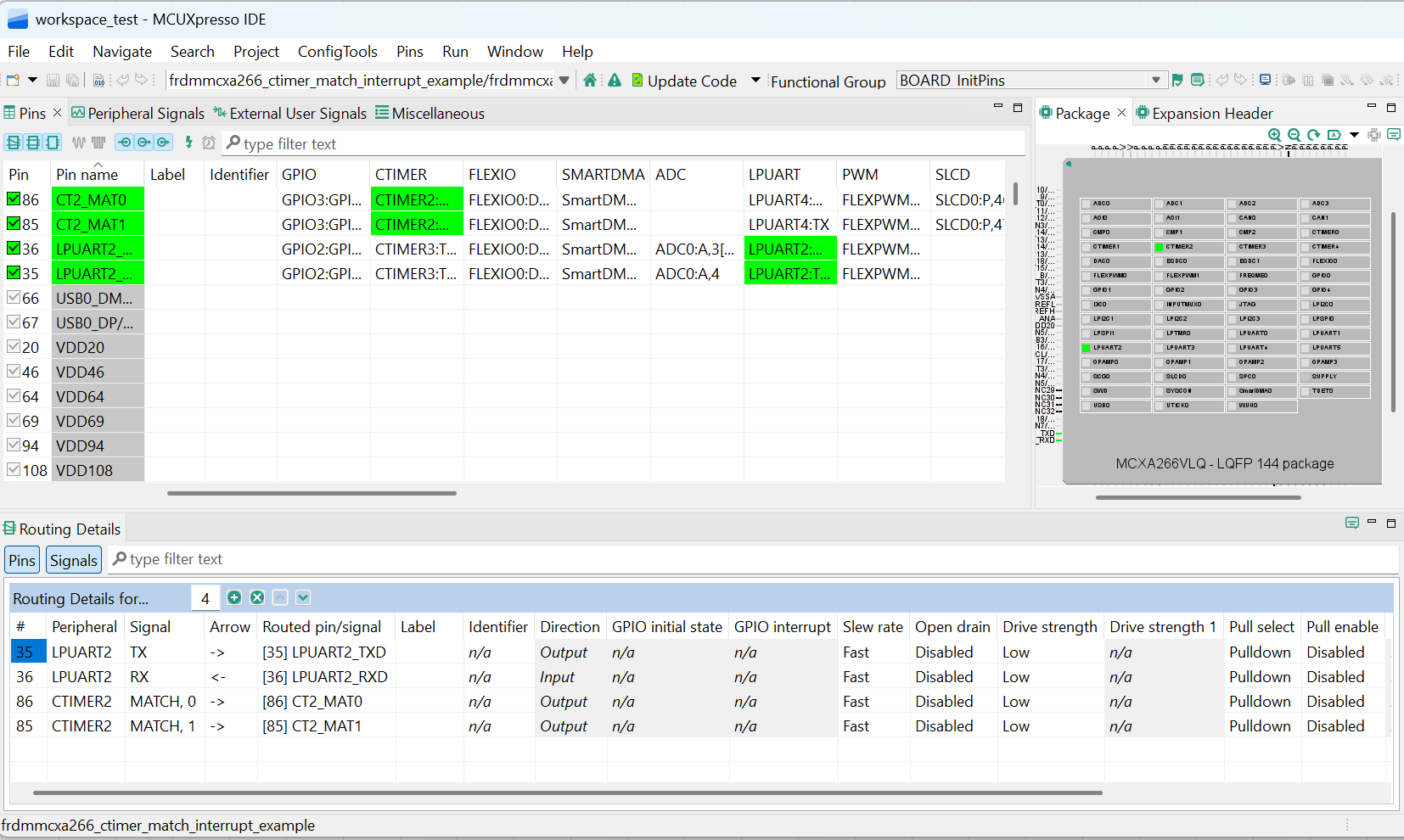 Clone an Example Project Using MCUXpresso Config Tool for 3rd Party IDE - step 2