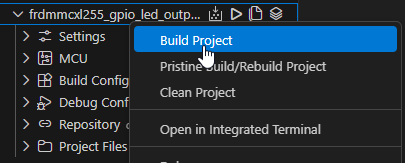 Modify an SDK Project Using the Config Tools on MCUXpresso for VS Code - step 14