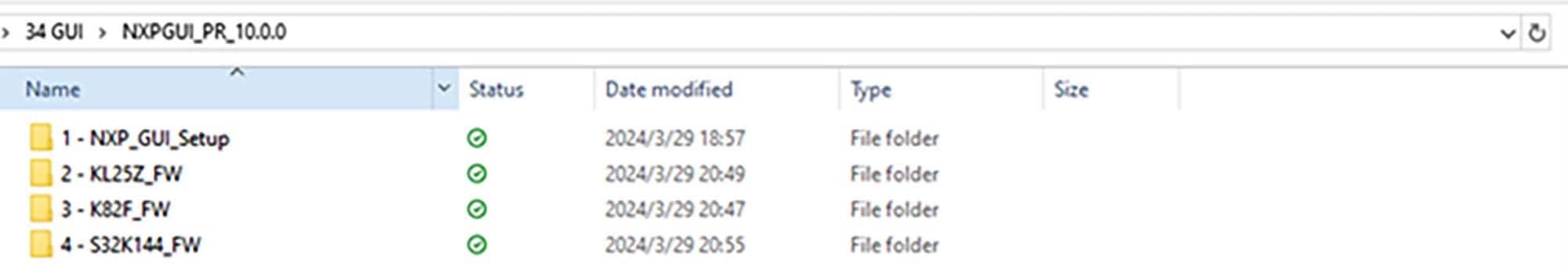 Figure 4. GUI Files Example
