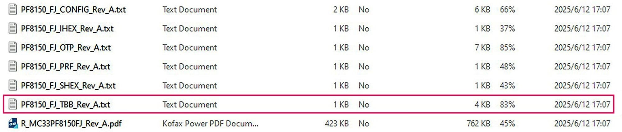 Figure 5. 1-NXP_GUI_Setup Folder Example
