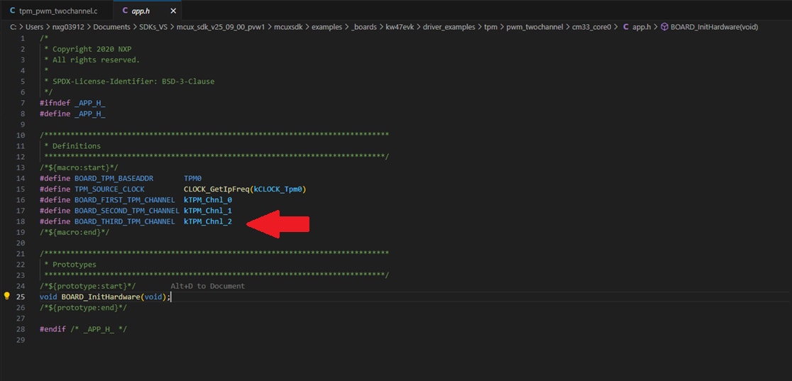 Use the pins tools to modify the LED routed pin - step 5