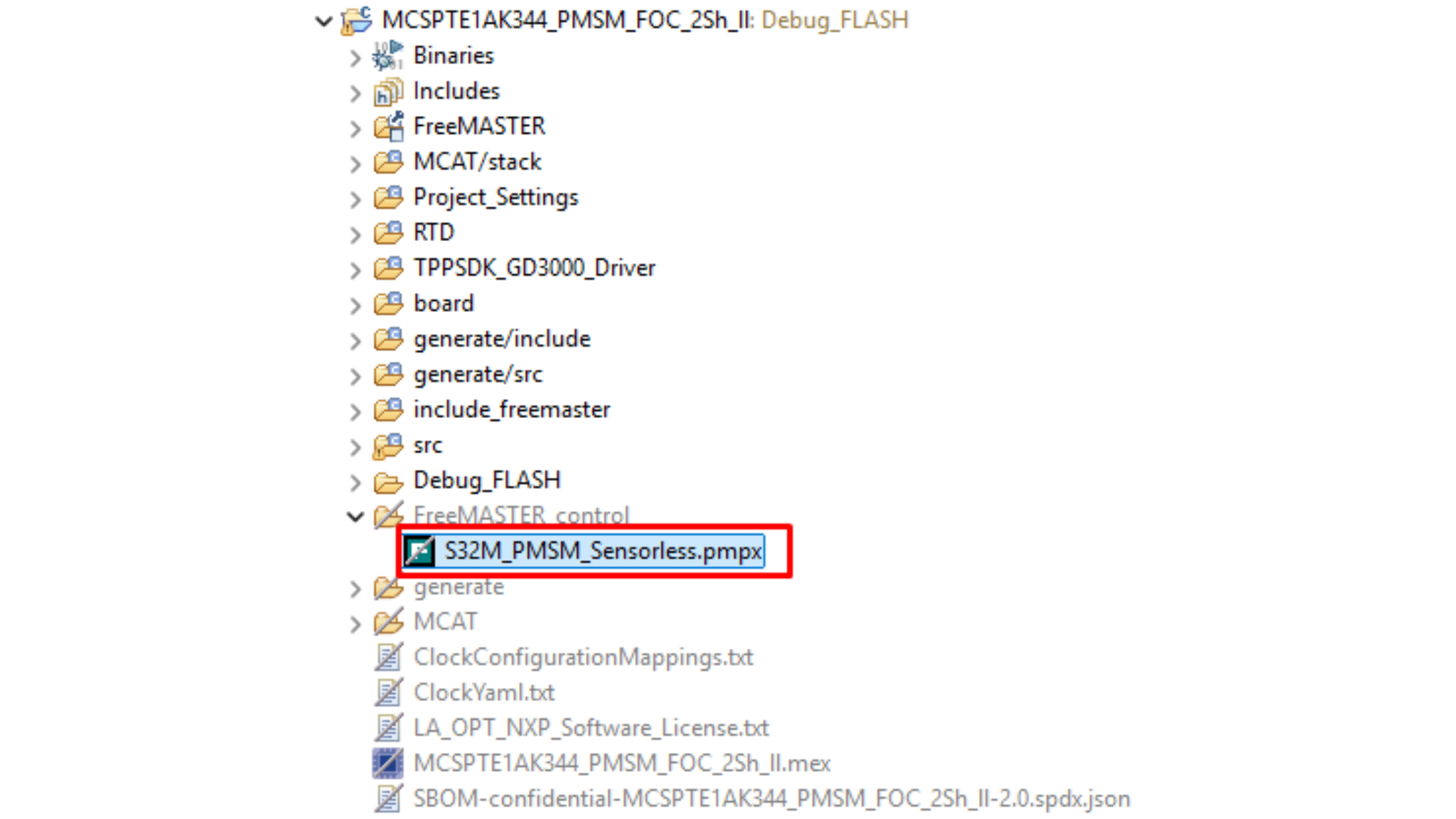 Figure 42. FM project