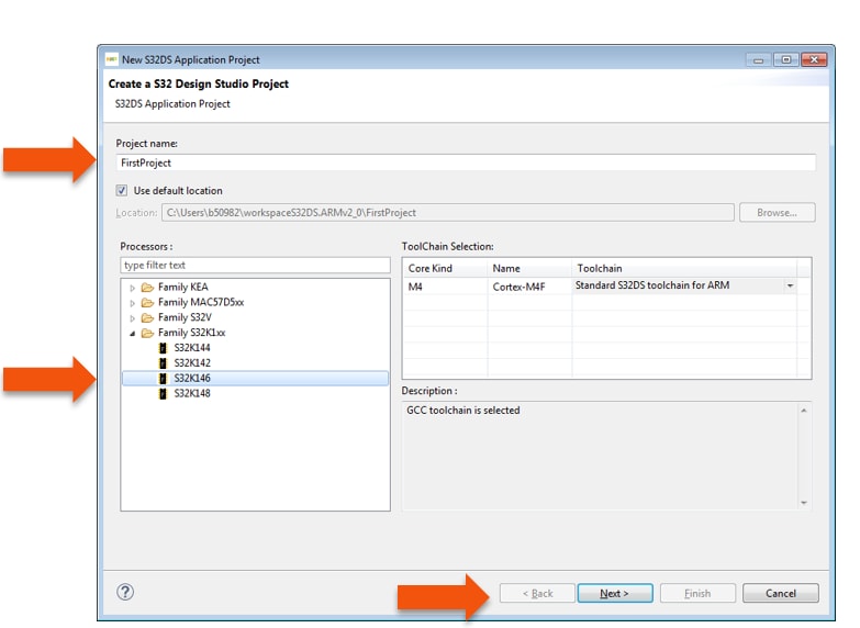 S32K146 S32DS第一个项目