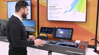 恩智浦AI增强型电子座舱演示 								