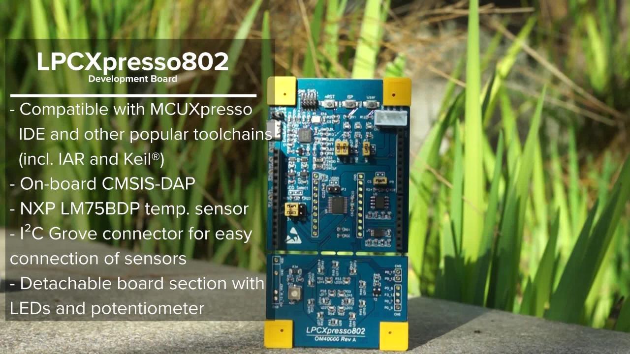 Introducing the Low-Cost LPC802 MCU 