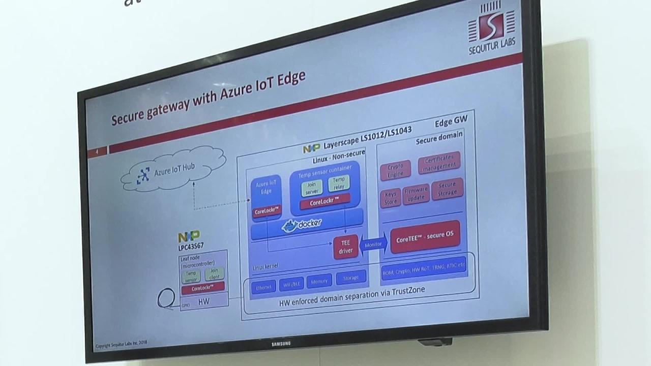 Secure Edge Computing with NXP and Sequitur Labs