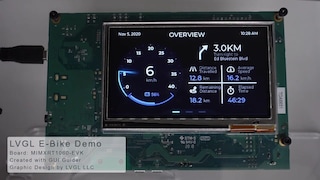 LVGL E-Bike Demo on i.MX RT1060