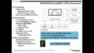 MPC8308 PowerQUICC<sup>®</sup> II Pro处理器 - 技术概述