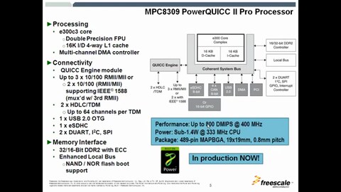 PowerQUICC<sup>®</sup> II Pro MPC8309和MPC8306/S处理器 - 技术概述 thumbnail
