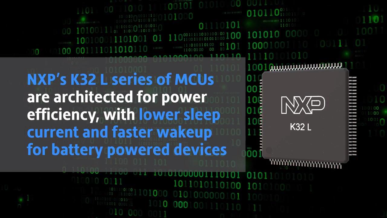 Ultra-Low Power K32 L Series MCUs Optimized for Low-leakage Applications