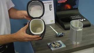 Wayv便携式电池供电微波加热电器